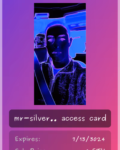 Mr Silverback Club Card