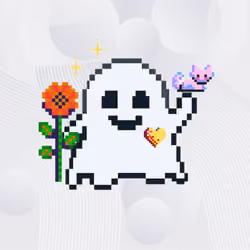 ghost with cat #25