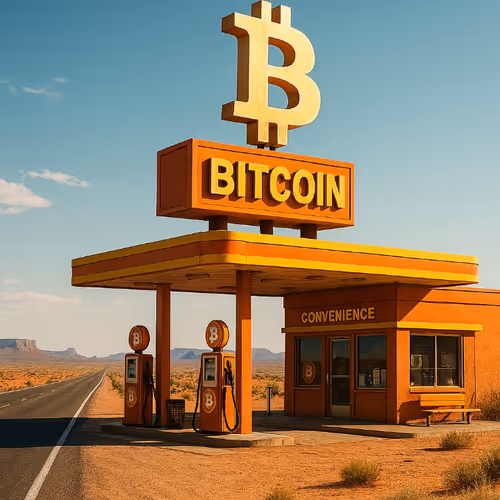 Bitcoin Gas Station