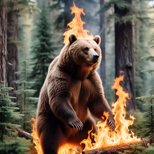 Burning Bear