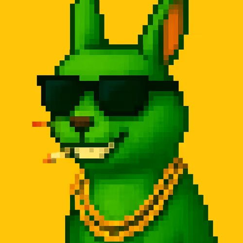 Cool Squirrel Pixel Art #8