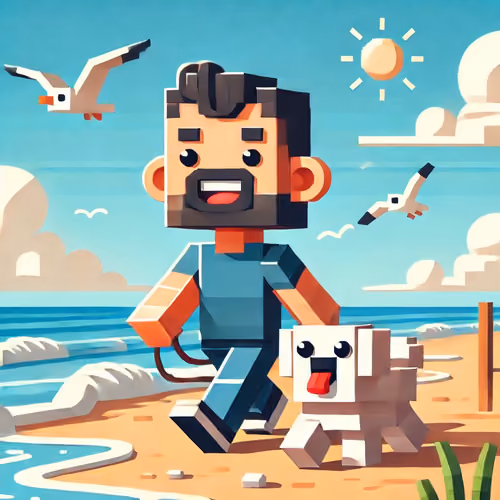 dog man