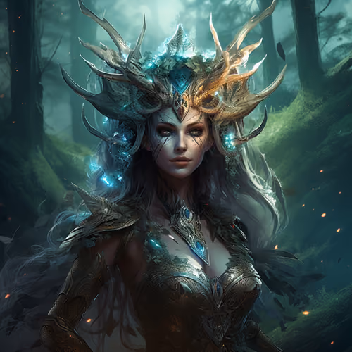 Mystical Forest Guardian #1
