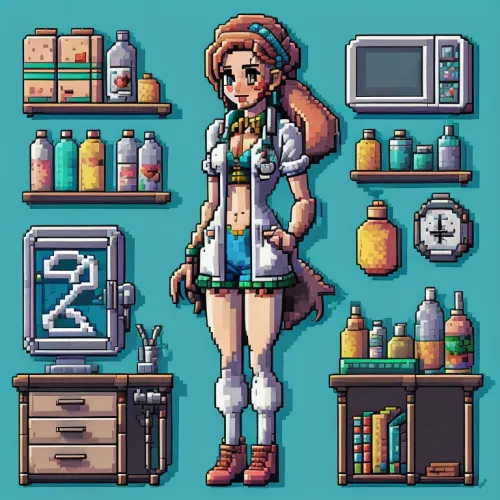 Pixel Girls #46