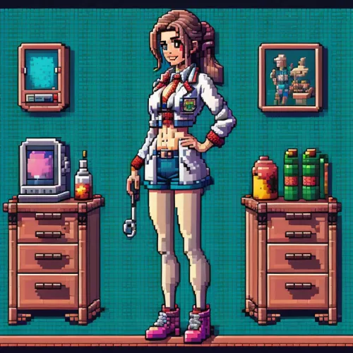 Pixel Girls #107