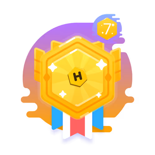 HoneyComb Week 1 Testnet Badge - 7 days