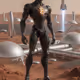 Black robot