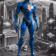 Blue robot