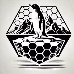 Penguin on a Hexagonal Iceberg