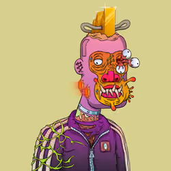 MUTANT PUNKS CITY #668