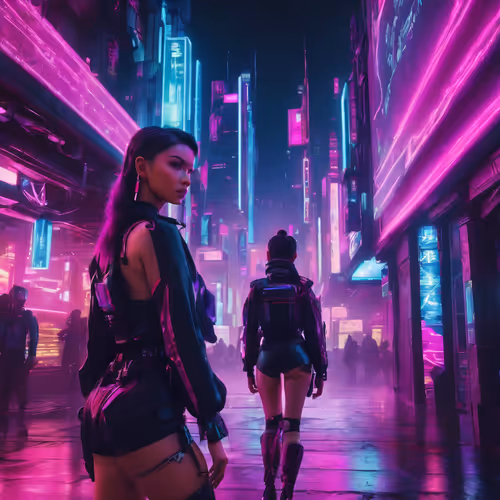 Base Cyber Punk Girls