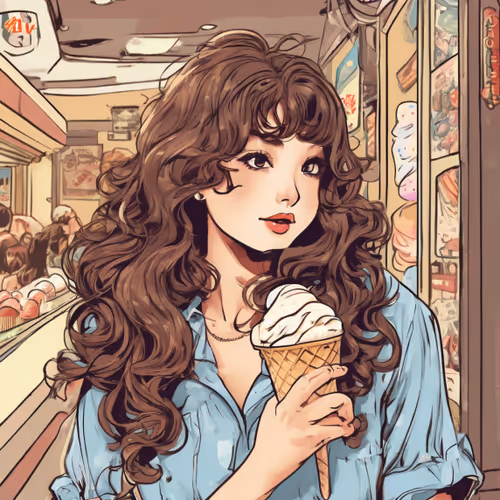 Ice Cream Girl 1