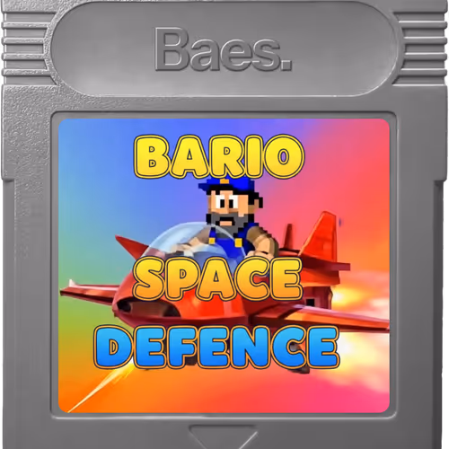 Bario Space Defence Baes Game Cartridge 592195212