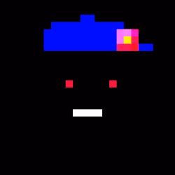 Shiny Pixels No-Face #9823