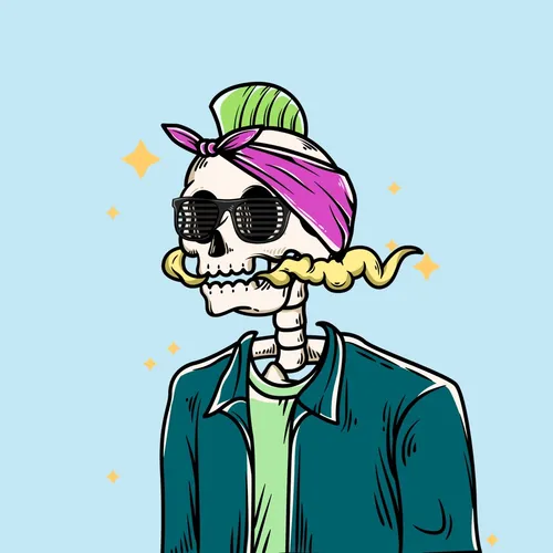 Vintage on Base Skulls #5