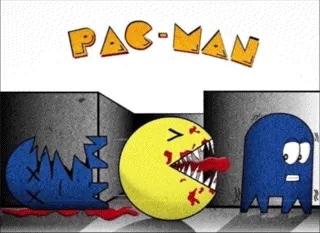 Scary pac-man
