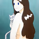 Cat and Girl