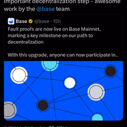 Fault proofs are now live on Base Mainnet