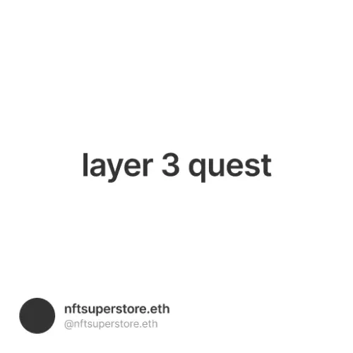 layer 3 quest #1
