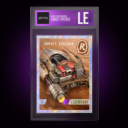 Rando's Metalworks Sunset Speeder 2024 LE #00007