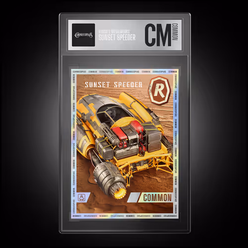 Rando's Metalworks Sunset Speeder 2024 CM #00134