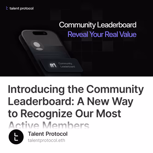 Introducing The Community Leaderboard A New Way To