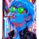 Blue Human