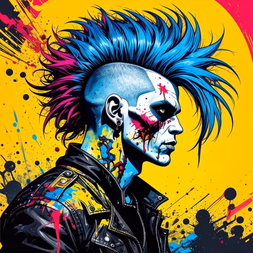 Screaming Hand Zombie Punks