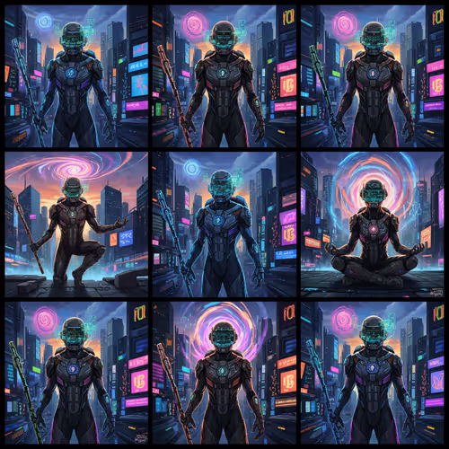 Neon Chrononauts 385128657
