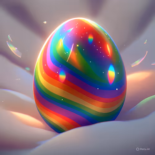 Based Rainbow Egg