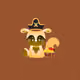 squirrel pirat #203