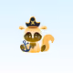 squirrel pirat #190