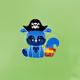 squirrel pirat #155