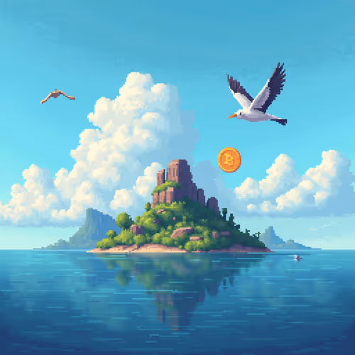 Bitcoin island