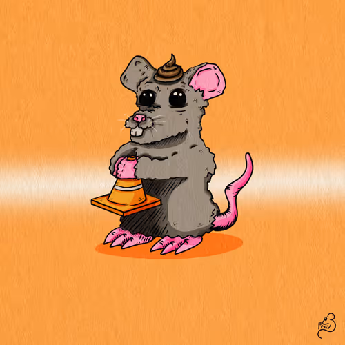 Cone Poop Rat