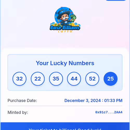 Lottery Ticket #23