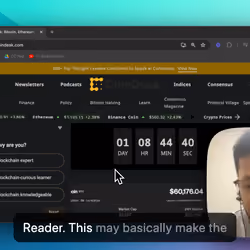 CoinDesk Accessibility User Test