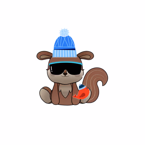 Squirrel Winter Collection