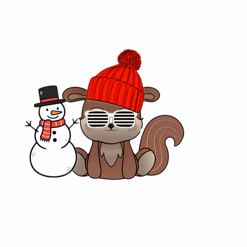 Squirrel Winter Collection
