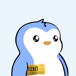 Pudgy Penguin Wif Ticket #3