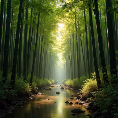 The Holy Bamboo River