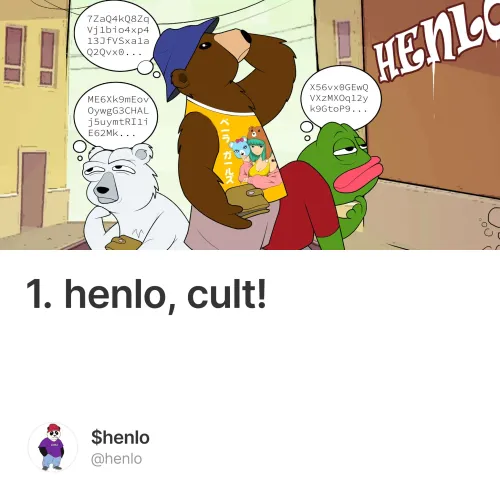 1 Henlo Cult
