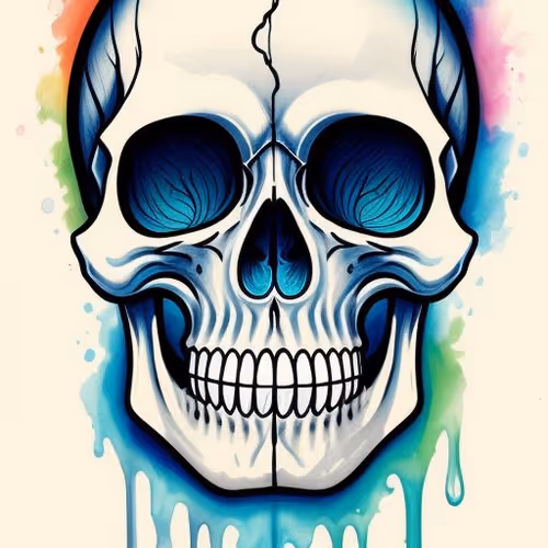 SKull Painting