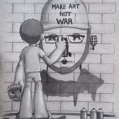MAKE ART NOT WAR