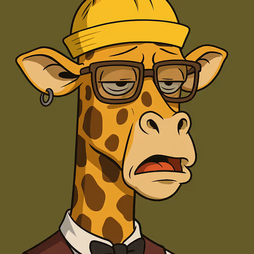 lazy giraffe