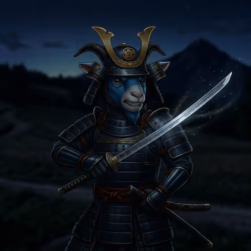 Caprine Katana