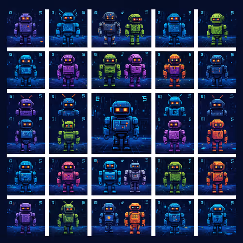Pixelated Bots