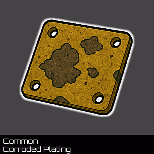 Corroded Plating