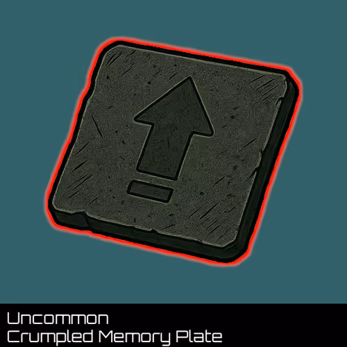 Crumpled Memory Plate