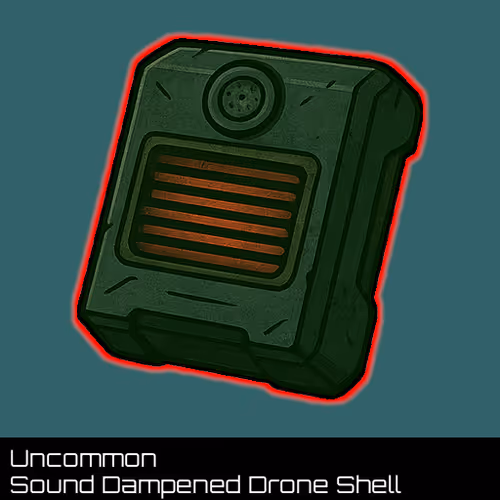 Sound Dampened Drone Shell
